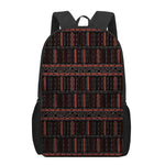 Aboriginal Indigenous Pattern Print 17 Inch Backpack