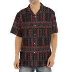 Aboriginal Indigenous Pattern Print Aloha Shirt