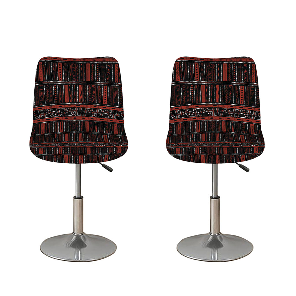 Aboriginal Indigenous Pattern Print Bar Stool Covers