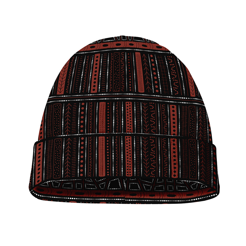 Aboriginal Indigenous Pattern Print Beanie