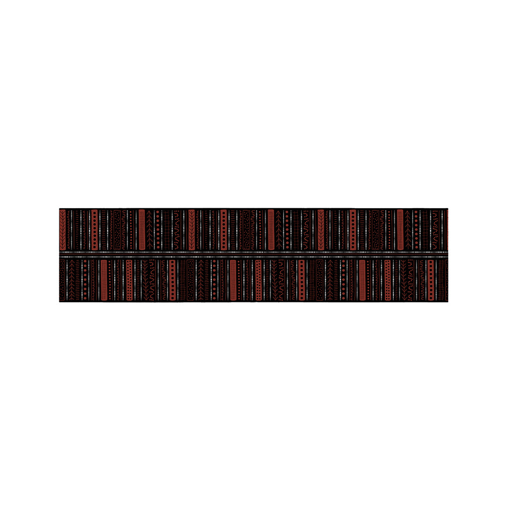 Aboriginal Indigenous Pattern Print Bed Runner