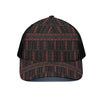 Aboriginal Indigenous Pattern Print Black Mesh Trucker Cap