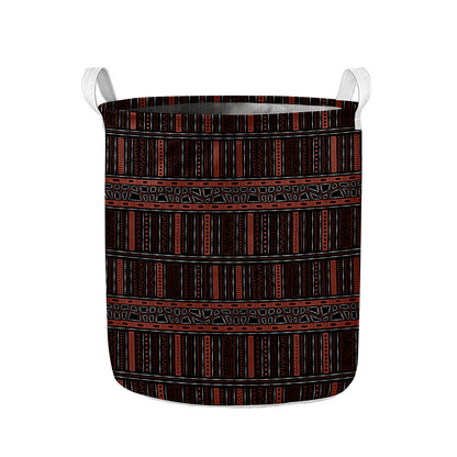 Aboriginal Indigenous Pattern Print Collapsible Laundry Basket
