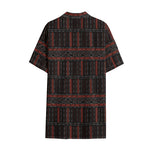 Aboriginal Indigenous Pattern Print Cotton Hawaiian Shirt