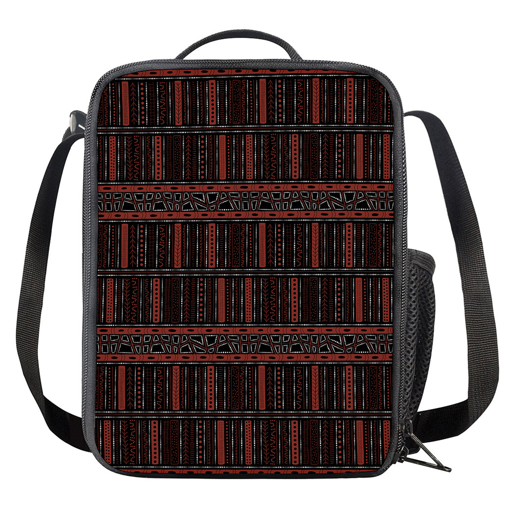 Aboriginal Indigenous Pattern Print Crossbody Lunch Bag