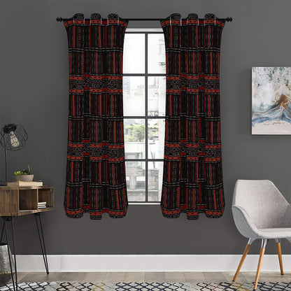 Aboriginal Indigenous Pattern Print Curtain