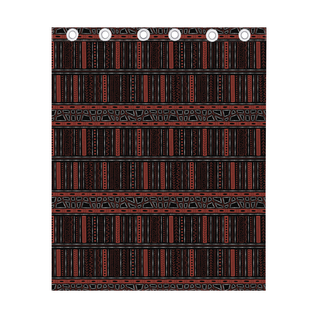 Aboriginal Indigenous Pattern Print Curtain