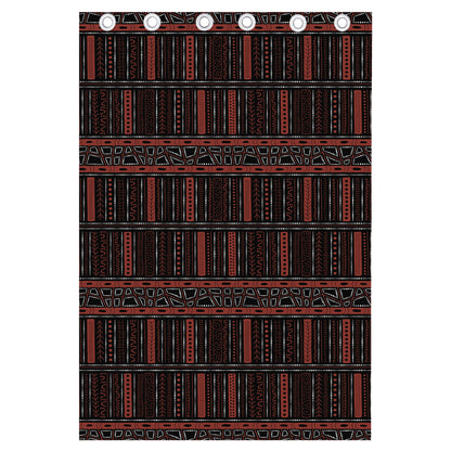 Aboriginal Indigenous Pattern Print Curtain