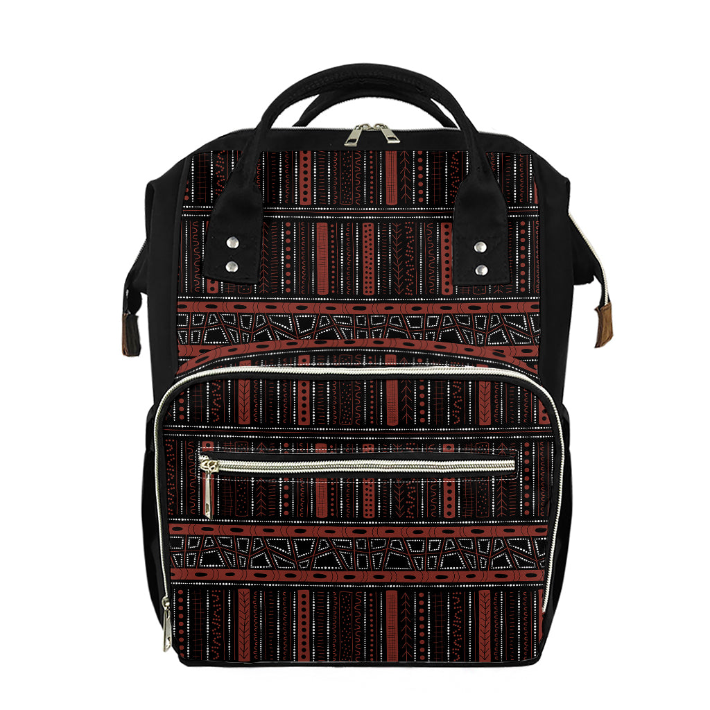 Aboriginal Indigenous Pattern Print Diaper Bag