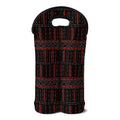 Aboriginal Indigenous Pattern Print Double Neoprene Wine Tote