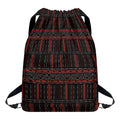 Aboriginal Indigenous Pattern Print Drawstring Backpack