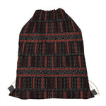 Aboriginal Indigenous Pattern Print Drawstring Bag