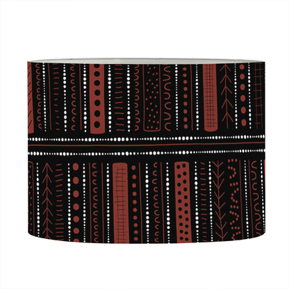 Aboriginal Indigenous Pattern Print Drum Lamp Shade