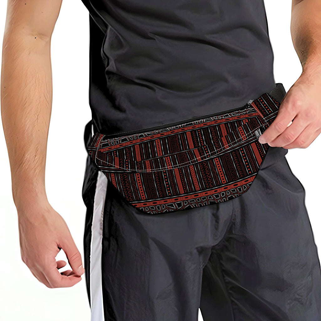 Aboriginal Indigenous Pattern Print Fanny Pack