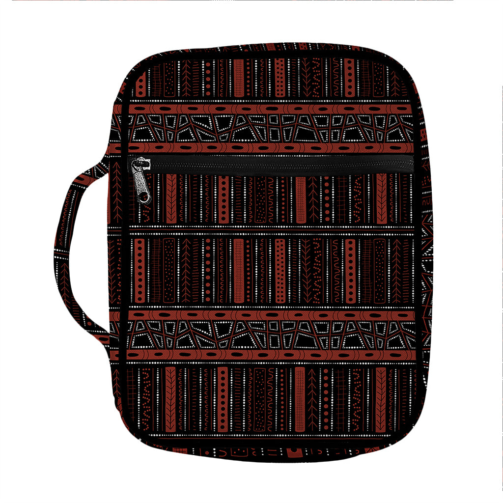 Aboriginal Indigenous Pattern Print Front Pocket Bible Bag