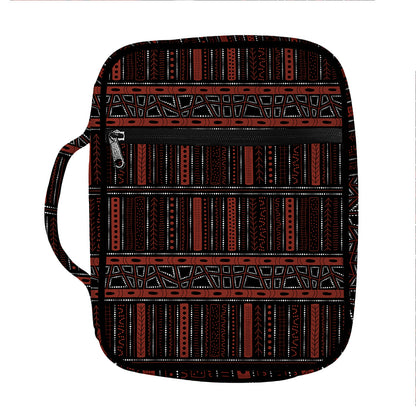 Aboriginal Indigenous Pattern Print Front Pocket Bible Bag