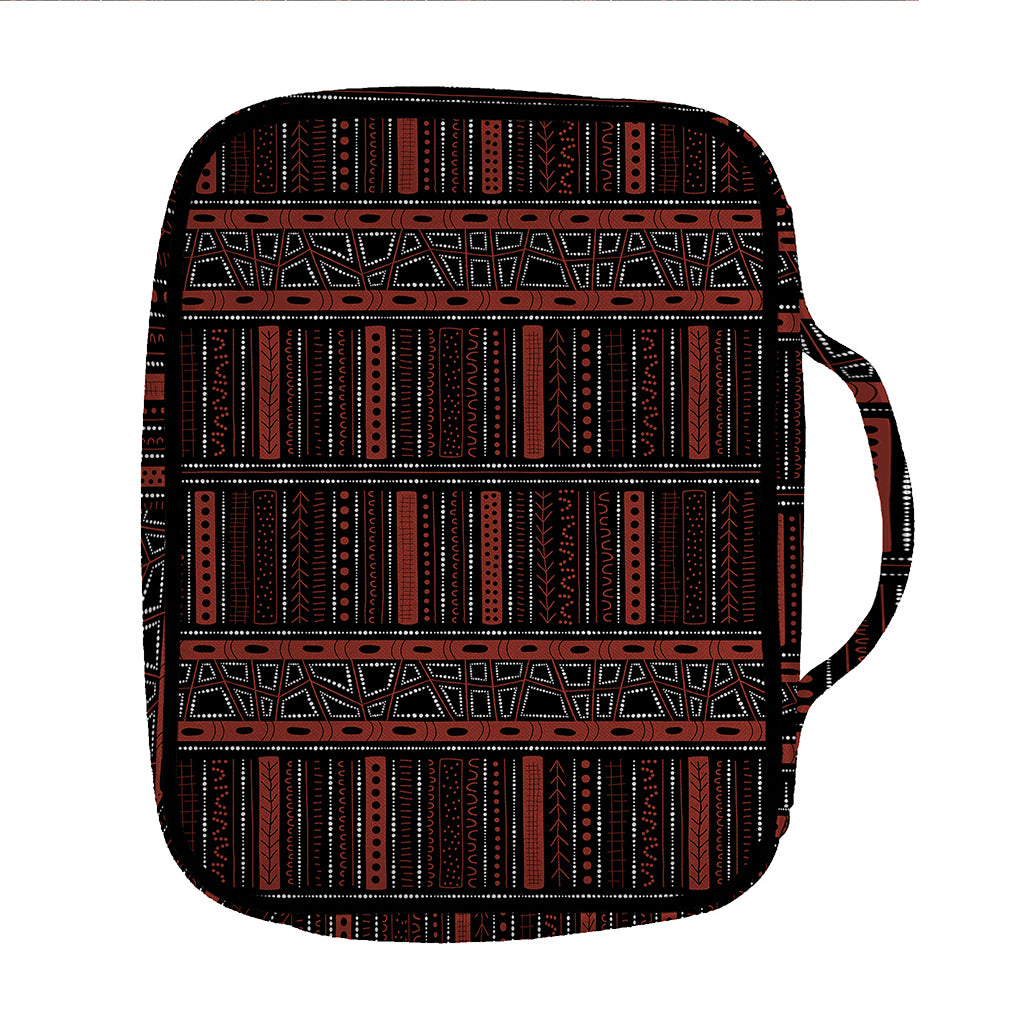 Aboriginal Indigenous Pattern Print Front Pocket Bible Bag