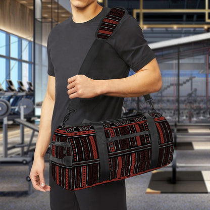Aboriginal Indigenous Pattern Print Gym Bag