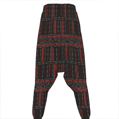 Aboriginal Indigenous Pattern Print Hammer Pants