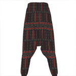 Aboriginal Indigenous Pattern Print Hammer Pants