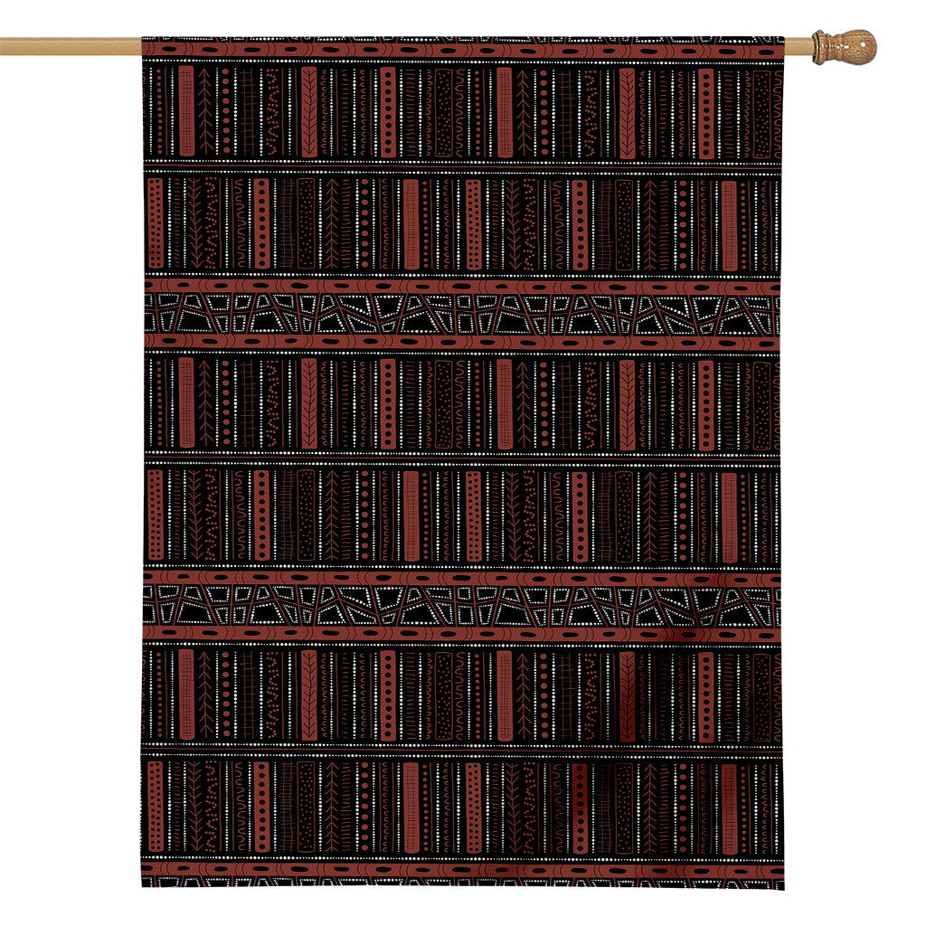 Aboriginal Indigenous Pattern Print House Flag