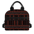 Aboriginal Indigenous Pattern Print Insulated Lunch Bag