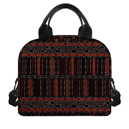 Aboriginal Indigenous Pattern Print Insulated Lunch Bag