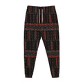 Aboriginal Indigenous Pattern Print Jogger Pants