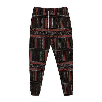 Aboriginal Indigenous Pattern Print Jogger Pants