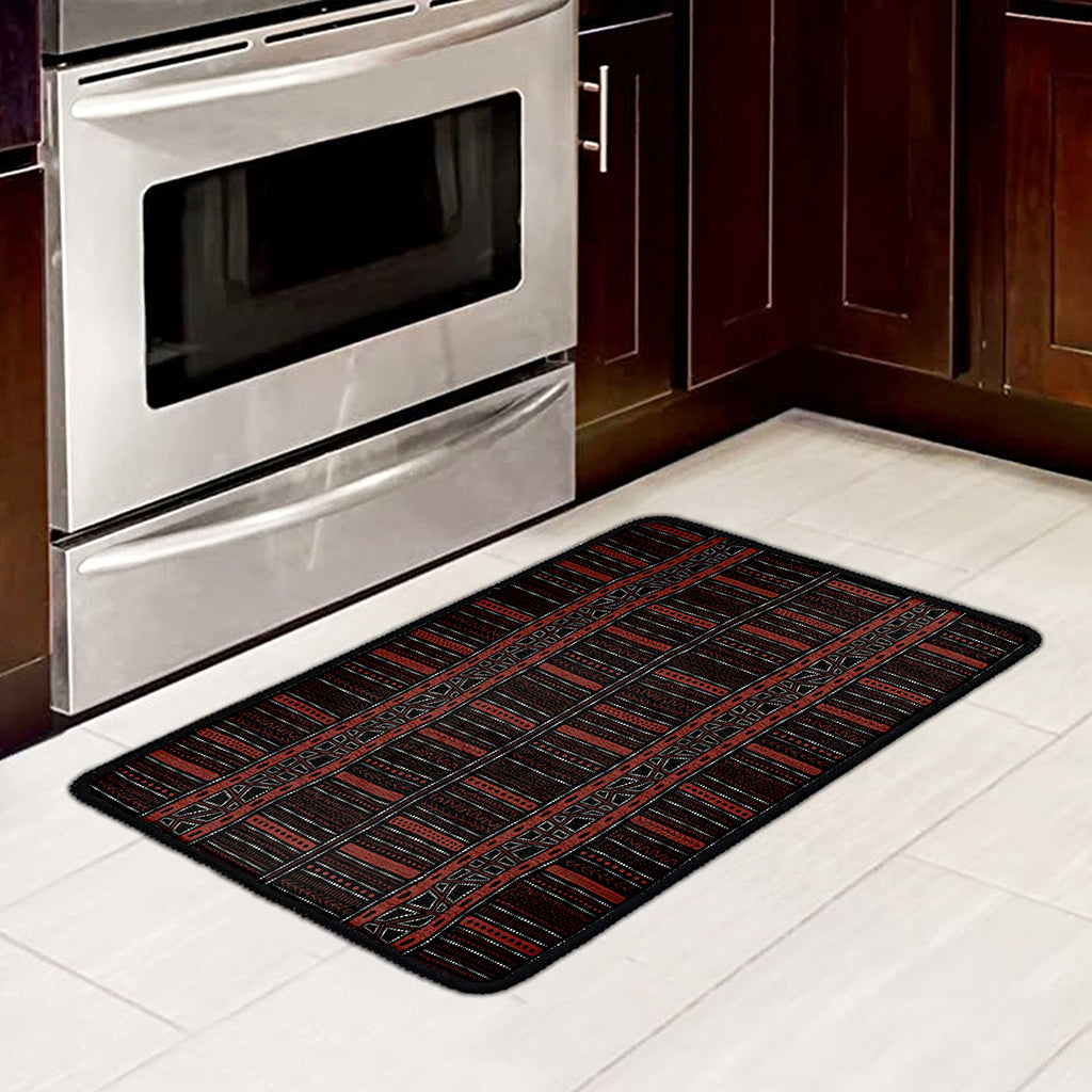 Aboriginal Indigenous Pattern Print Kitchen Mat