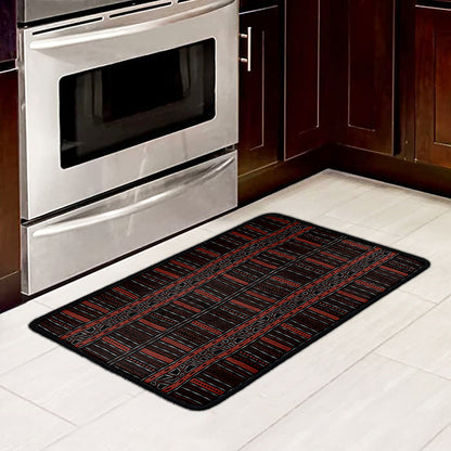 Aboriginal Indigenous Pattern Print Kitchen Mat