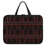 Aboriginal Indigenous Pattern Print Laptop Sleeve With Handle