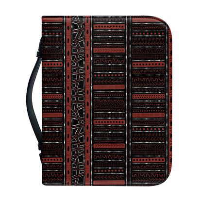 Aboriginal Indigenous Pattern Print Leather Bible Cover