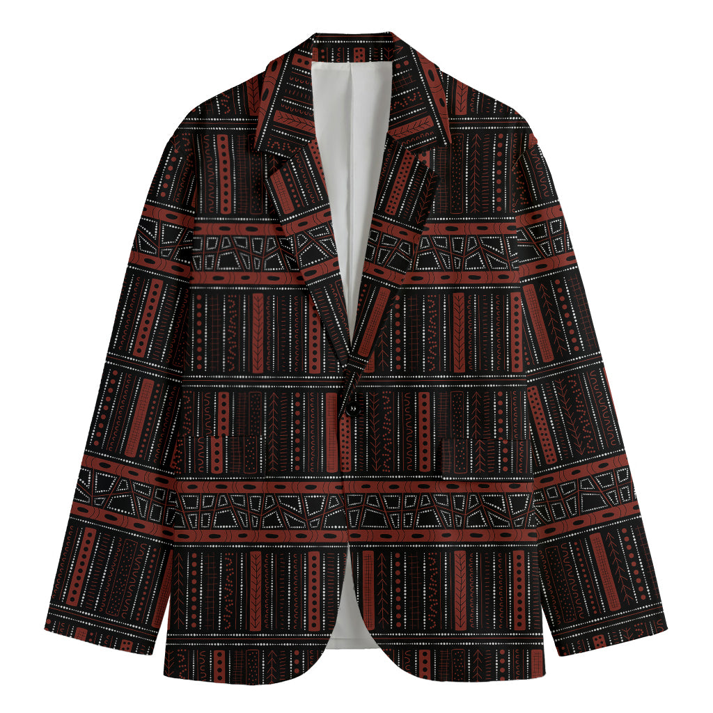 Aboriginal Indigenous Pattern Print Men's Blazer
