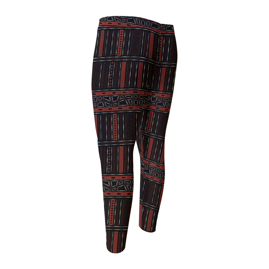 Aboriginal Indigenous Pattern Print Men's Compression Pants