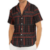 Aboriginal Indigenous Pattern Print Men's Deep V-Neck Shirt