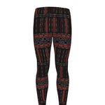 Aboriginal Indigenous Pattern Print Men's leggings