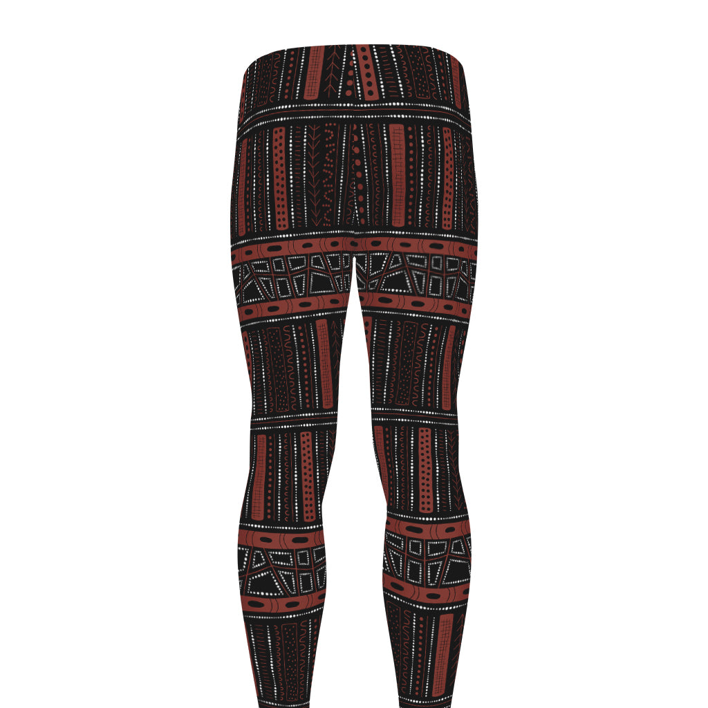 Aboriginal Indigenous Pattern Print Men's leggings