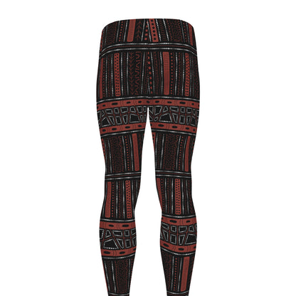 Aboriginal Indigenous Pattern Print Men's leggings