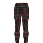 Aboriginal Indigenous Pattern Print Men's leggings