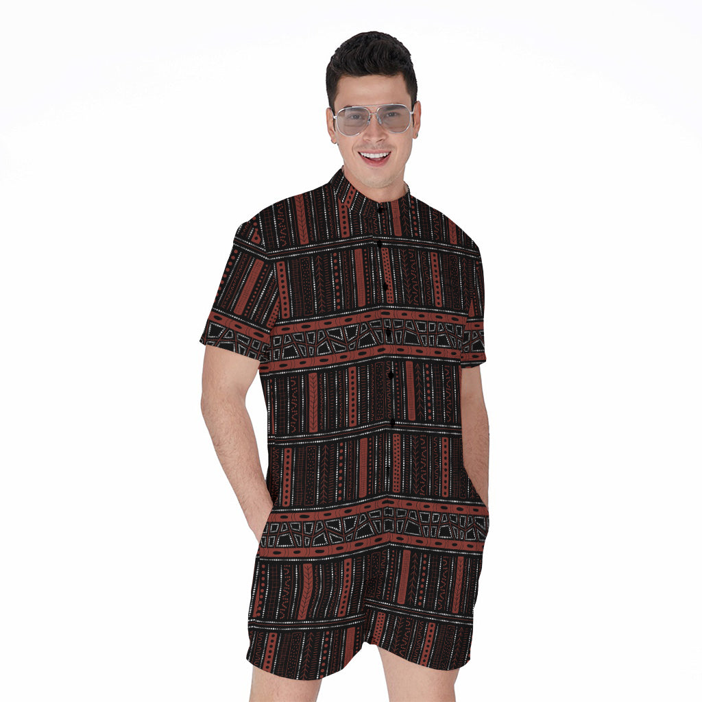 Aboriginal Indigenous Pattern Print Men's Rompers