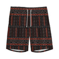 Aboriginal Indigenous Pattern Print Men's Athletic Shorts
