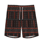 Aboriginal Indigenous Pattern Print Men's Sports Shorts