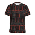 Aboriginal Indigenous Pattern Print Men's Athletic T-Shirt