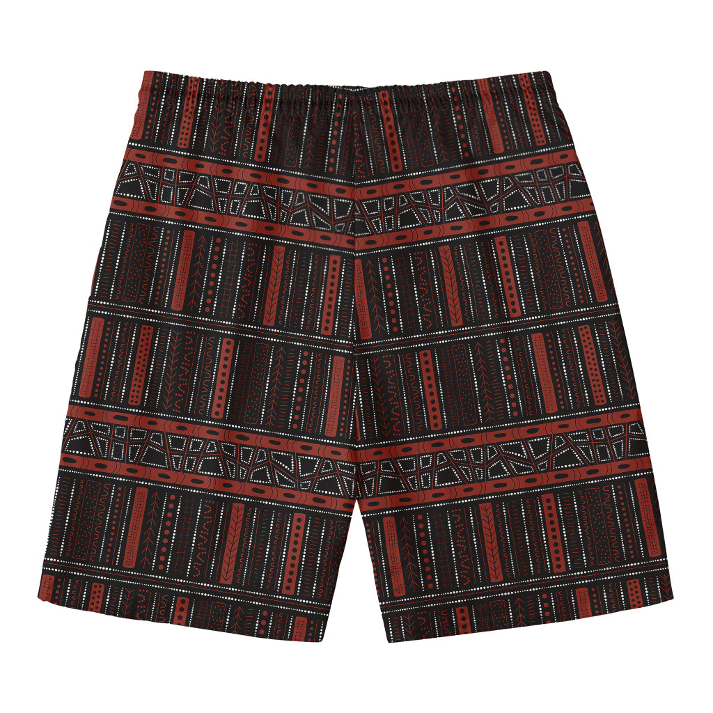 Aboriginal Indigenous Pattern Print Men's Swim Trunks
