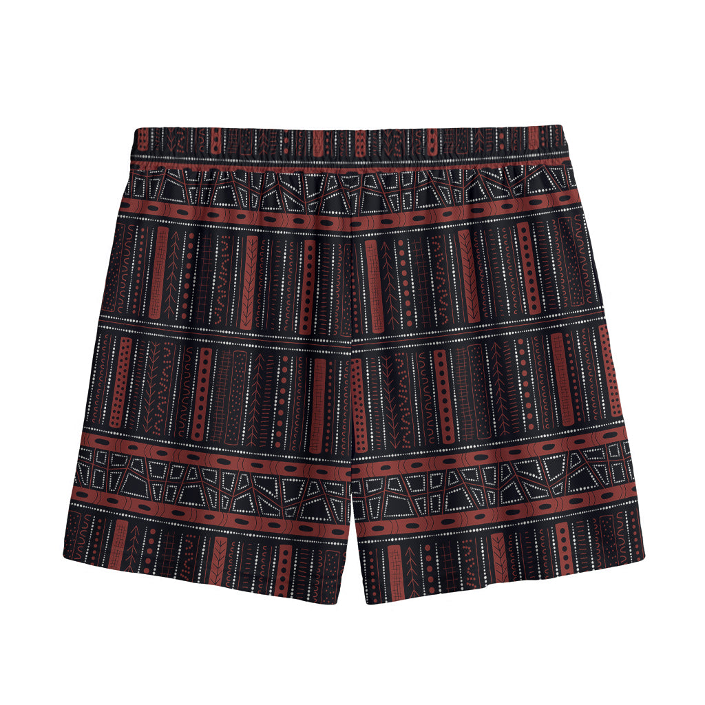 Aboriginal Indigenous Pattern Print Mesh Shorts
