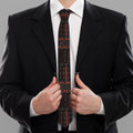 Aboriginal Indigenous Pattern Print Necktie