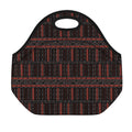 Aboriginal Indigenous Pattern Print Neoprene Lunch Bag