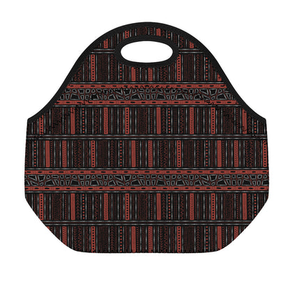 Aboriginal Indigenous Pattern Print Neoprene Lunch Bag