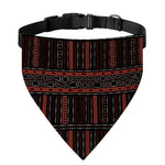 Aboriginal Indigenous Pattern Print Over The Collar Dog Bandana